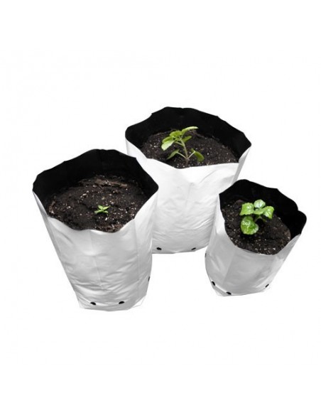 Bolsa de cultivo blanca