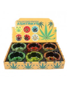 Cenicero de Cristal Brilla en Oscuridad