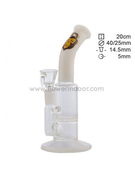 Bong Cristal mono 20 cm