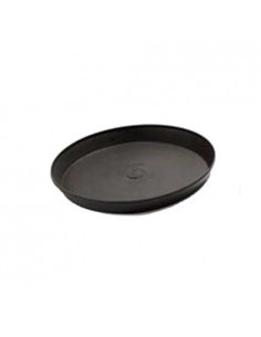 PLATO REDONDO NEGRO