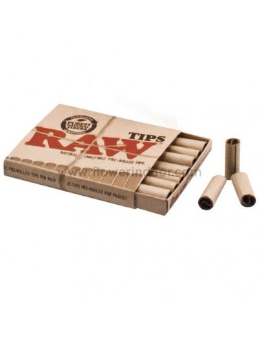 FILTROS RAW PRE ROLLED X21 TIPS