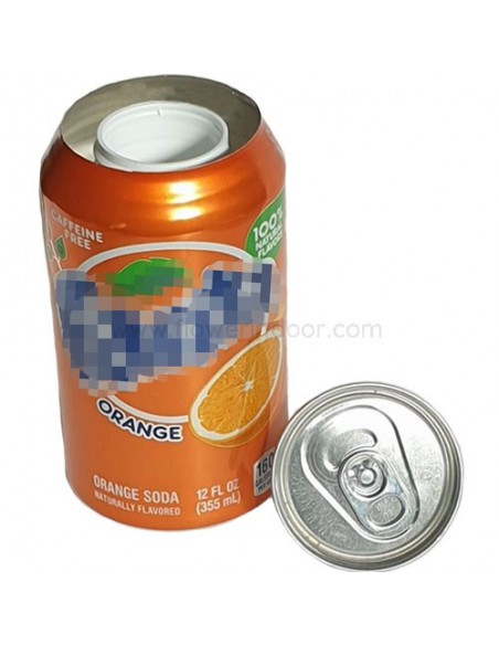 Lata ocultación refresco