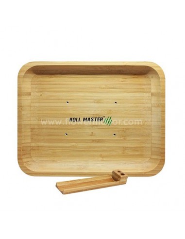 Bandeja de bambú Roll Master