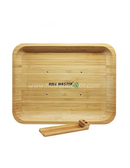 Bandeja de bambú Roll Master