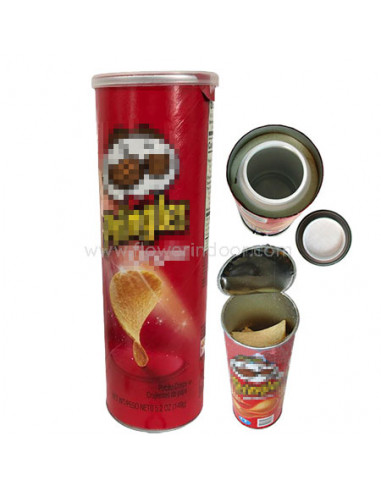 Lata de Pringles de ocultación