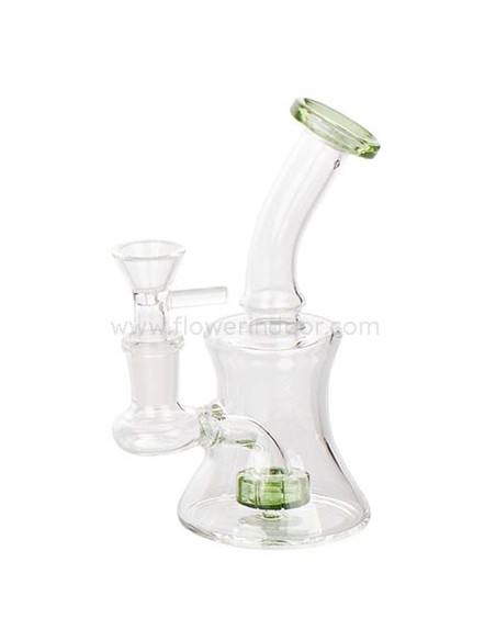 Bong clear bubbler 15 cm