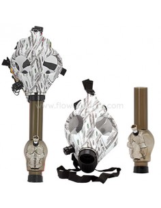 Mascara bong calavera marijuana 2