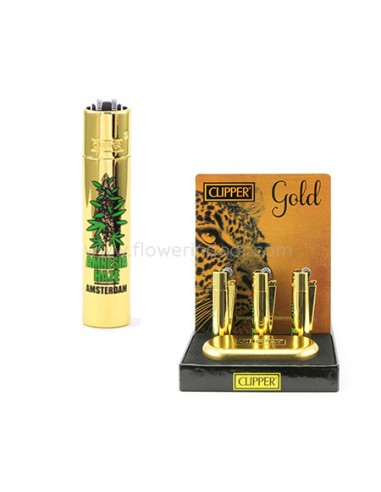 MECHERO CLIPPER METAL CON CAJA