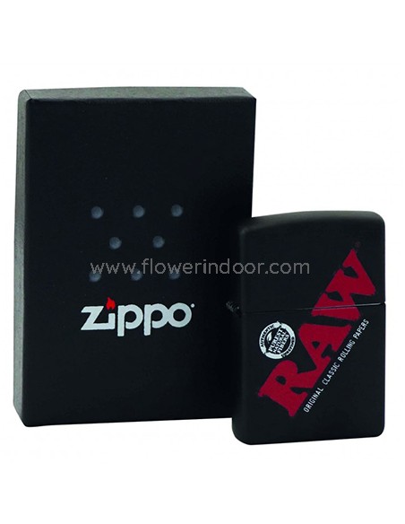 Raw Zippo Black