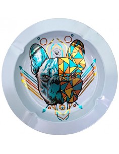 Cenicero metal Geometrical dog