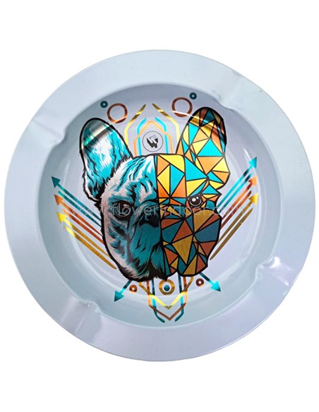 Cenicero metal Geometrical dog