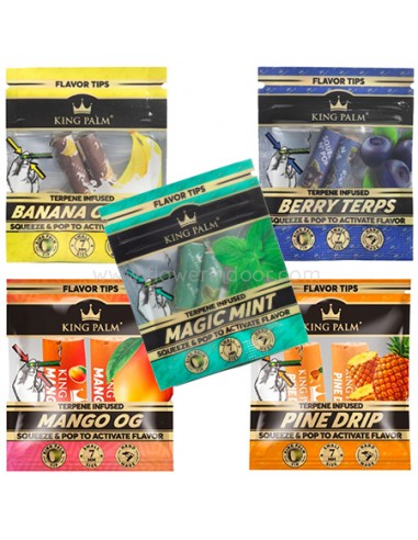 Filtros King Palm sabores