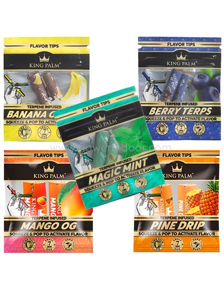Filtros King Palm sabores