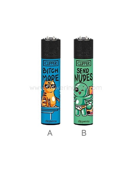 Mechero Clipper Classic Slogan 27