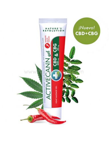 Activecann crema CBD+CBG Calor