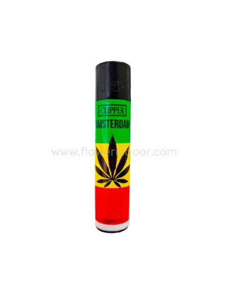 Clipper Cannabis Hoja Rasta