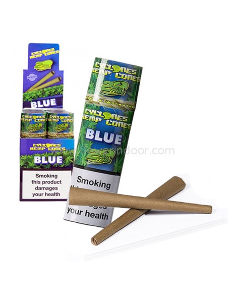 Cyclones Hemp Cones Blue