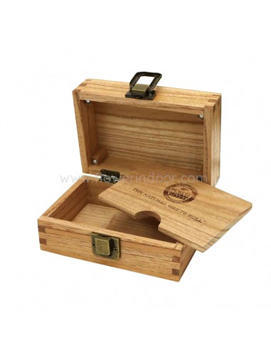 Caja De Madera Para Guardar Pinceles Y Herramientas De Artista - Plegable, Con Compartimentos, 23.5x34.5x15 Cm