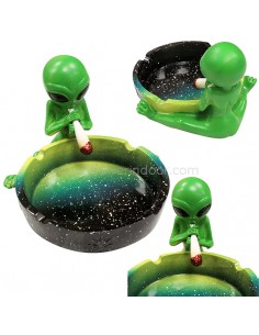 Cenicero Alien Verde