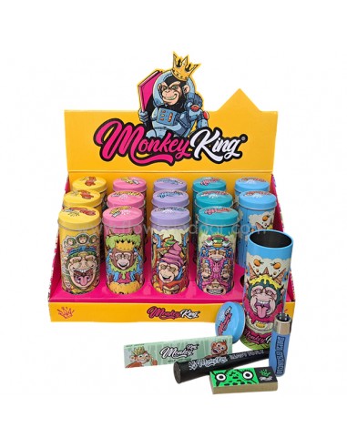 Monkey King Round Tin Box