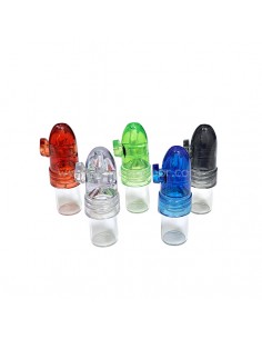 Esnifador cristal y plástico,