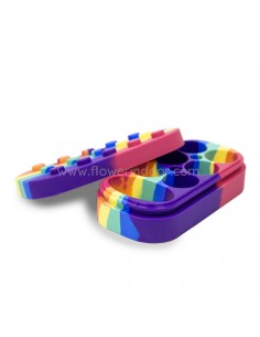Caja de silicona para BHO 7 partes