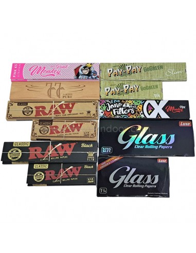 Pack de papeles de fumar