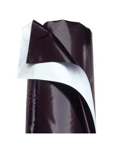 PLASTICO BLANCO/NEGRO 1M