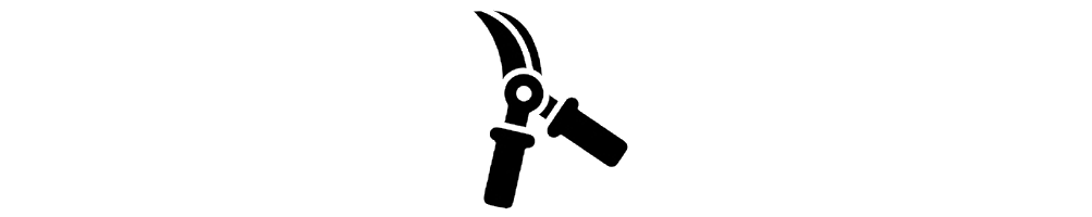 Herramientas y accesorios para el cultivo de marihuana.